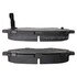 1000-1124M by MPA ELECTRICAL - Quality-Built Disc Brake Pad Set - Semi-Metallic