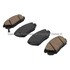 1000-1125C by MPA ELECTRICAL - Quality-Built Disc Brake Pad Set - Ceramic