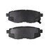 1000-1124M by MPA ELECTRICAL - Quality-Built Disc Brake Pad Set - Semi-Metallic