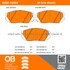 1000-1125M by MPA ELECTRICAL - Quality-Built Disc Brake Pad Set - Semi-Metallic