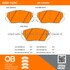 1000-1125C by MPA ELECTRICAL - Quality-Built Disc Brake Pad Set - Ceramic