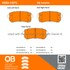 1000-1157C by MPA ELECTRICAL - QB Ceramic Brake Pads