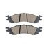 1000-1158M by MPA ELECTRICAL - Quality-Built Disc Brake Pad Set - Semi-Metallic