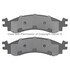 1000-1158M by MPA ELECTRICAL - Quality-Built Disc Brake Pad Set - Semi-Metallic