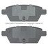 1000-1161C by MPA ELECTRICAL - Quality-Built Disc Brake Pad Set - Ceramic