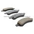 1000-1169AC by MPA ELECTRICAL - Quality-Built Disc Brake Pad Set - Ceramic