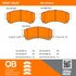 1000-1164C by MPA ELECTRICAL - Quality-Built Disc Brake Pad Set - Ceramic