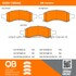 1000-1169AC by MPA ELECTRICAL - Quality-Built Disc Brake Pad Set - Ceramic