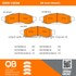 1000-1183M by MPA ELECTRICAL - QB Semi-Metallic Brake Pads