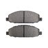 1000-1191M by MPA ELECTRICAL - QB Semi-Metallic Brake Pads