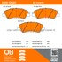 1000-1202C by MPA ELECTRICAL - Quality-Built Disc Brake Pad Set - Ceramic