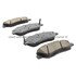 1000-1202M by MPA ELECTRICAL - Quality-Built Disc Brake Pad Set - Semi-Metallic