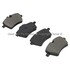 1000-1204M by MPA ELECTRICAL - QB Semi-Metallic Brake Pads