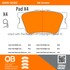 1000-1212C by MPA ELECTRICAL - Quality-Built Disc Brake Pad Set - Ceramic