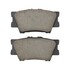 1000-1212M by MPA ELECTRICAL - Quality-Built Disc Brake Pad Set - Semi-Metallic