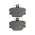 1000-1252M by MPA ELECTRICAL - Quality-Built Disc Brake Pad Set - Semi-Metallic