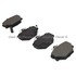 1000-1252M by MPA ELECTRICAL - Quality-Built Disc Brake Pad Set - Semi-Metallic