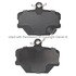 1000-1252M by MPA ELECTRICAL - Quality-Built Disc Brake Pad Set - Semi-Metallic