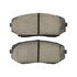 1000-1258M by MPA ELECTRICAL - Quality-Built Disc Brake Pad Set - Semi-Metallic