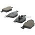 1000-1260M by MPA ELECTRICAL - Quality-Built Disc Brake Pad Set - Semi-Metallic