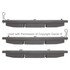 1000-1264M by MPA ELECTRICAL - Quality-Built Disc Brake Pad Set - Semi-Metallic