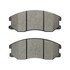 1000-1264M by MPA ELECTRICAL - Quality-Built Disc Brake Pad Set - Semi-Metallic