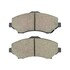 1000-1273C by MPA ELECTRICAL - Quality-Built Disc Brake Pad Set - Ceramic