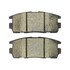 1000-1275C by MPA ELECTRICAL - Quality-Built Disc Brake Pad Set - Ceramic