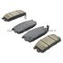 1000-1275C by MPA ELECTRICAL - Quality-Built Disc Brake Pad Set - Ceramic