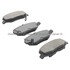 1000-1274M by MPA ELECTRICAL - Quality-Built Disc Brake Pad Set - Semi-Metallic