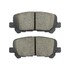 1000-1281M by MPA ELECTRICAL - Quality-Built Disc Brake Pad Set - Semi-Metallic