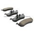 1000-1279M by MPA ELECTRICAL - QB Semi-Metallic Brake Pads