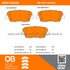 1000-1284M by MPA ELECTRICAL - Quality-Built Disc Brake Pad Set - Semi-Metallic