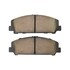 1000-1286C by MPA ELECTRICAL - Quality-Built Disc Brake Pad Set - Ceramic