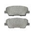 1000-1284M by MPA ELECTRICAL - Quality-Built Disc Brake Pad Set - Semi-Metallic