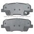 1000-1284M by MPA ELECTRICAL - Quality-Built Disc Brake Pad Set - Semi-Metallic