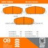 1000-1286M by MPA ELECTRICAL - Quality-Built Disc Brake Pad Set - Semi-Metallic