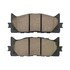 1000-1293C by MPA ELECTRICAL - Quality-Built Disc Brake Pad Set - Ceramic