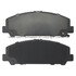 1000-1286M by MPA ELECTRICAL - Quality-Built Disc Brake Pad Set - Semi-Metallic