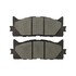 1000-1293M by MPA ELECTRICAL - Quality-Built Disc Brake Pad Set - Semi-Metallic