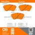 1000-1295C by MPA ELECTRICAL - Quality-Built Disc Brake Pad Set - Ceramic