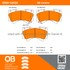 1000-1303C by MPA ELECTRICAL - Quality-Built Disc Brake Pad Set - Ceramic