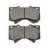 1000-1303M by MPA ELECTRICAL - Quality-Built Disc Brake Pad Set - Semi-Metallic