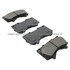 1000-1303M by MPA ELECTRICAL - Quality-Built Disc Brake Pad Set - Semi-Metallic