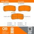 1000-1302C by MPA ELECTRICAL - QB Ceramic Brake Pads