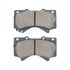 1000-1303C by MPA ELECTRICAL - Quality-Built Disc Brake Pad Set - Ceramic