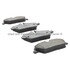 1000-1308M by MPA ELECTRICAL - QB Semi-Metallic Brake Pads