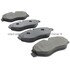 1000-1316M by MPA ELECTRICAL - QB Semi-Metallic Brake Pads