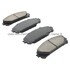 1000-1324M by MPA ELECTRICAL - Quality-Built Disc Brake Pad Set - Semi-Metallic