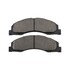 1000-1328M by MPA ELECTRICAL - Quality-Built Disc Brake Pad Set - Semi-Metallic